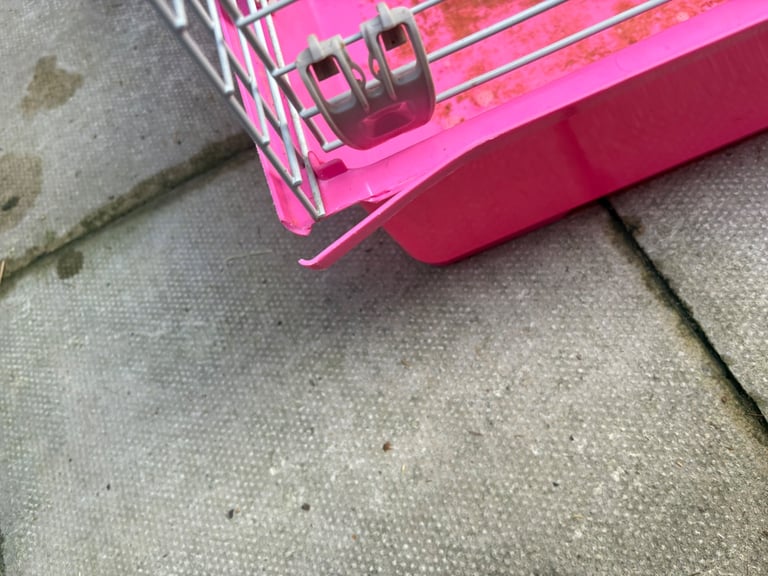 Guinea pig cage and bed 