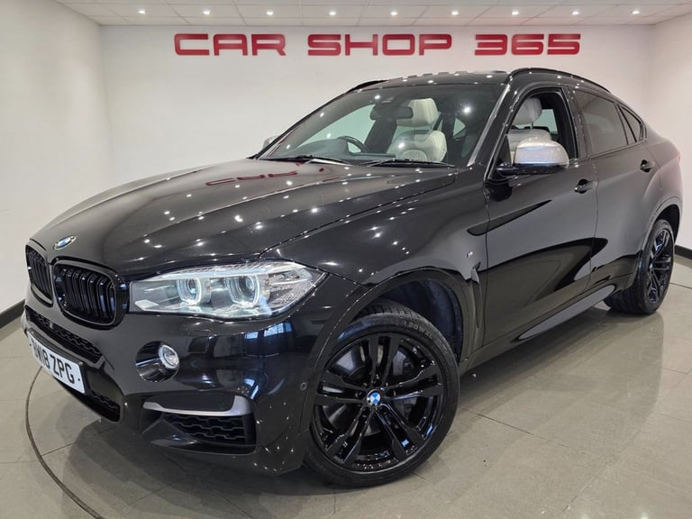 2018 18 BMW X6 3.0 M50D SUV 5DR DIESEL AUTO XDRIVE EURO 6 (S/S) (381 PS)