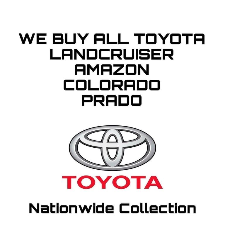 Toyota Land Cruiser Amazon - WE PURCHASE TOYOTA LAND CRUISER - Diesel Automatic