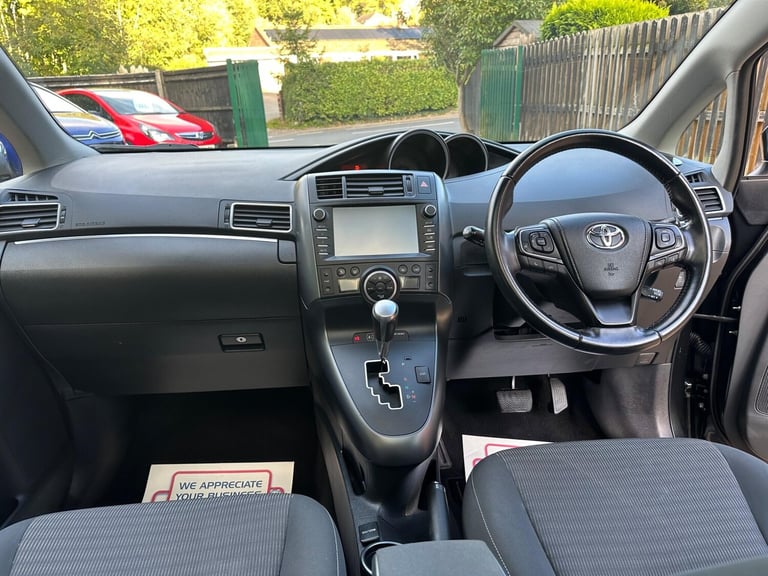 2016 Toyota Verso 1.8 V-Matic Design Multidrive S Euro 6 5dr (7 Seat) MPV Petrol Automatic