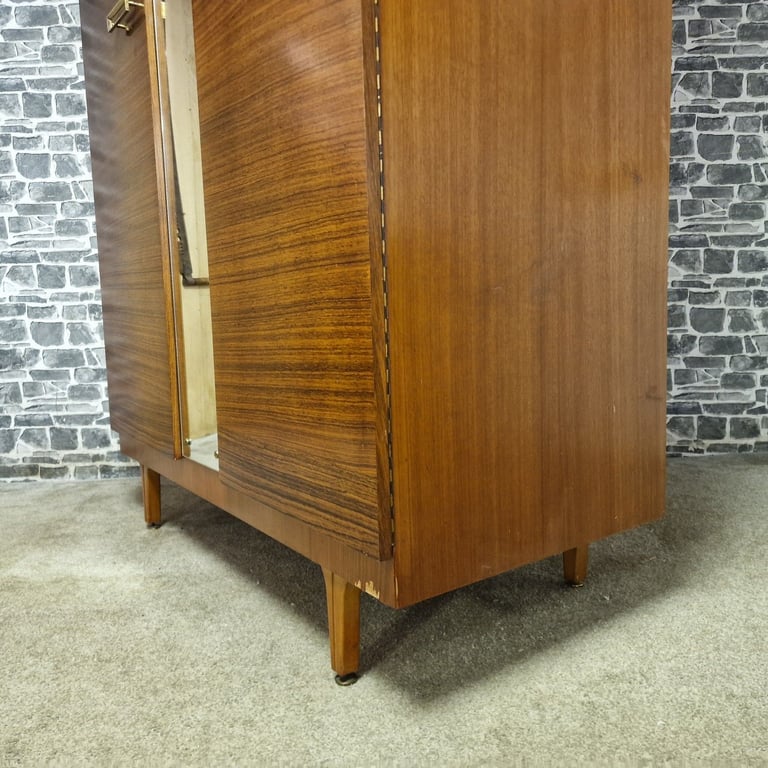Stonehill Furniture Mid-Century Wardrobe with Mirror – 1960 Licence