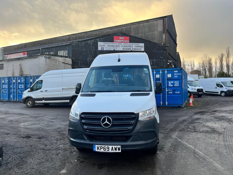 2019 Mercedes-Benz Sprinter Minibus 514 2.1 Cdi G-Tronic Auto PANEL VAN Diesel Automatic