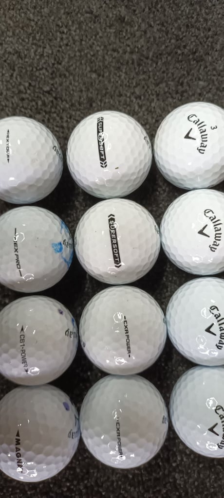 Superb Range of top name brand golf balls * 2 Dozen from only £10 Titleist, Callaway, T/Made, Srixon