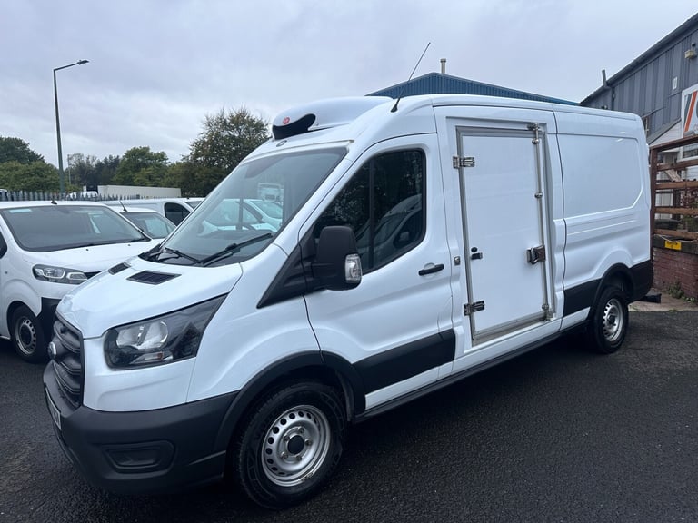 image for 2023 FORD TRANSIT 2.0 EcoBlue 130ps FWD LWB L3 H2 Leader FRIDGE VAN