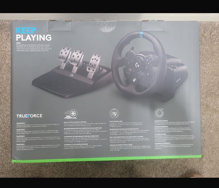LOGITECH G923 Racing Wheel & Pedals