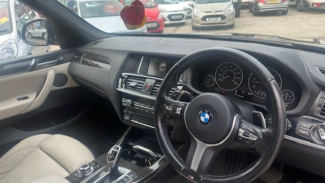 2016 BMW X3 3.0 30d M Sport SUV 5dr Diesel Auto xDrive Euro 6 (s/s) (258 ps) ESTATE Diesel Automatic