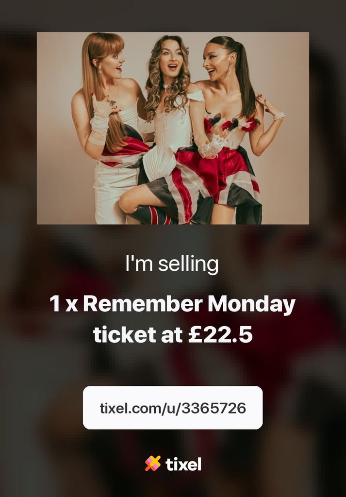 Remember Monday Gig Ticket (Bristol) 
