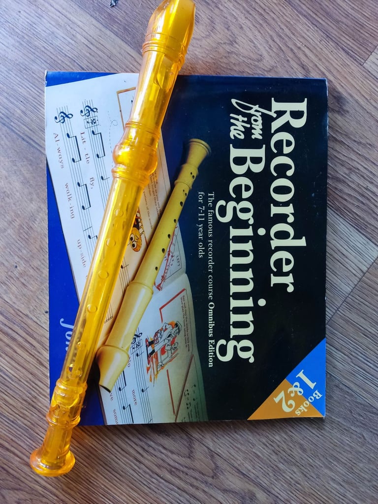image for Recorder and book 