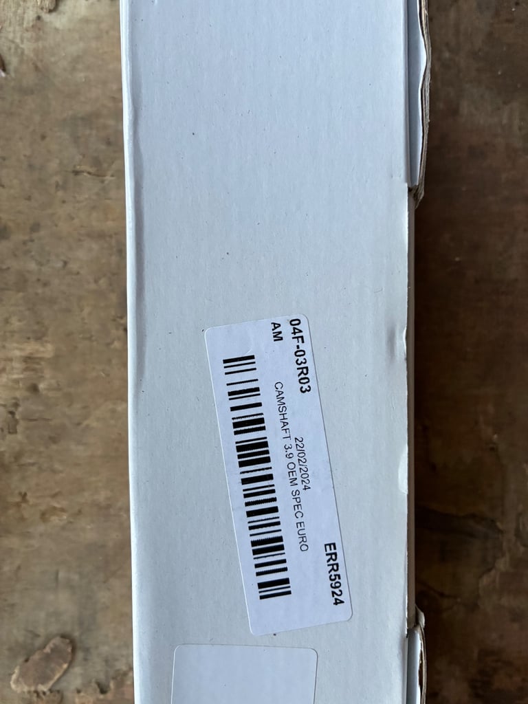 Rover 3.9 v8 camshaft
