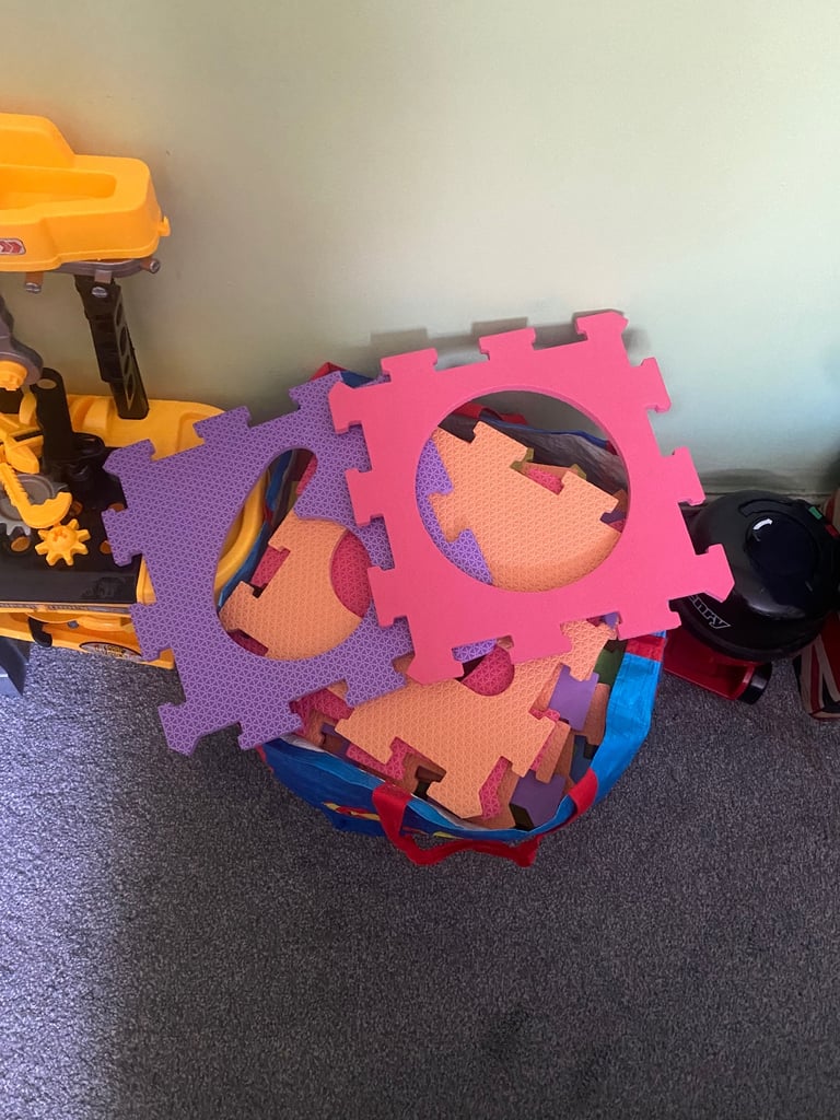 Foam letters and numbers 