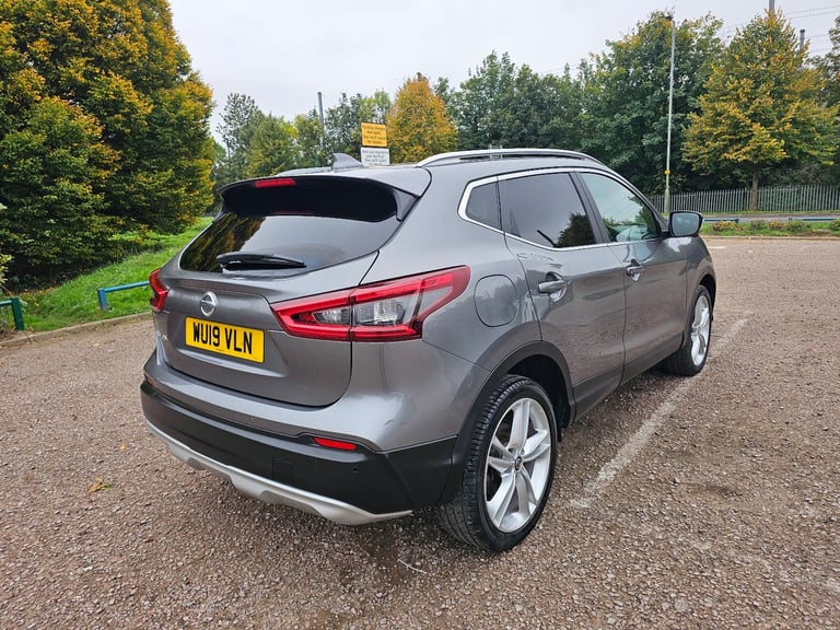 2019 NISSAN QASHQAI N-MOTION 1.5 DCI SUV EURO 6 ULEZ FREE CHEAP RUNNER MINT CONDITION 