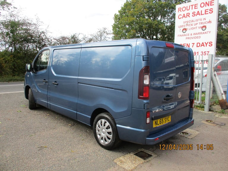 2015 Vauxhall Vivaro 2900 1.6CDTI BiTurbo 120PS ecoFLEX Sportive L2 H1 Van PANEL VAN Diesel Manual