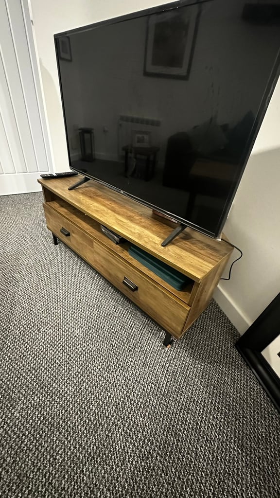 New TV and TV stand 