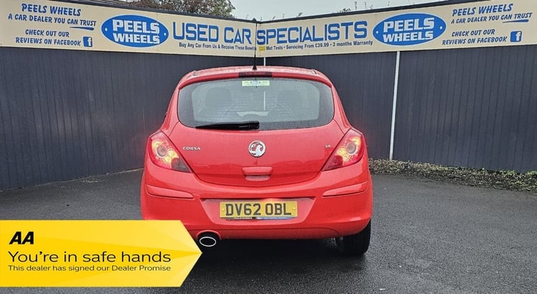 2012 62 VAUXHALL CORSA 1.4 16V SE HATCHBACK 3DR PETROL AUTO EURO 5