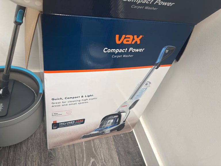 Vax compact power upright carpet cleaner