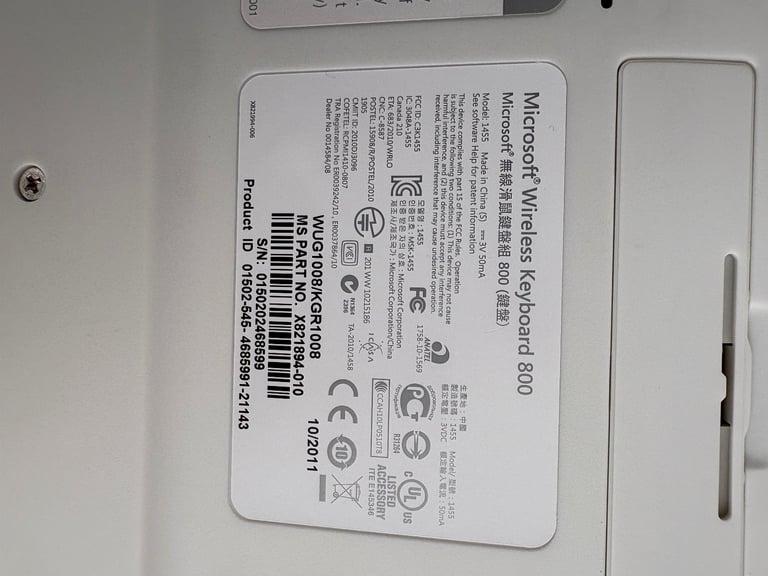 Microsoft Wireless Keyboards