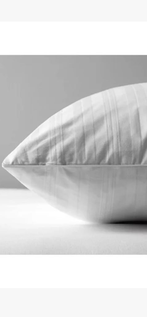 Natural collection siberian goose feather and down pillow standard medium