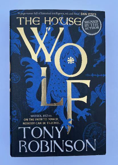 Signed at Cheltenham Literature Festival, Tony Robinson new book