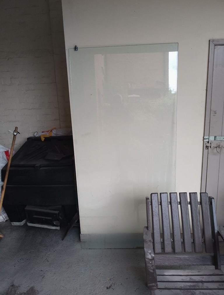 Free. Glass shower screen