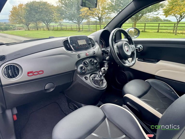 2017 Fiat 500 1.2 S 3dr HATCHBACK PETROL Manual