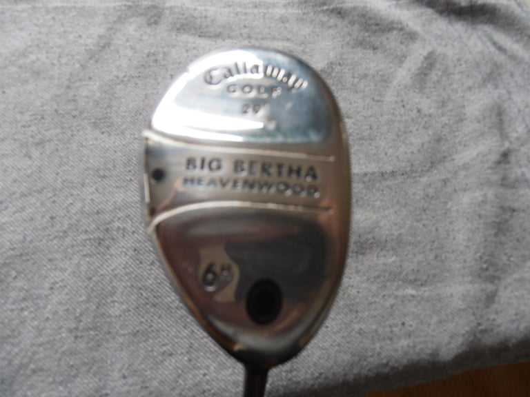 Hybride Callaway golf big Bertha heavenwood femme 4H 23 degrés graphite