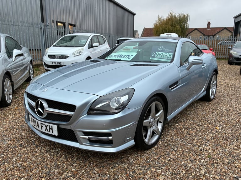 2014 Mercedes-Benz SLK SLK 200 BlueEFFICIENCY AMG Sport 2dr Tip Auto CONVERTIBLE Petrol Automatic