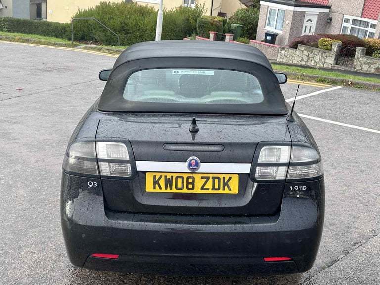 Saab, 9-3, Convertible, 2008, Manual, 1910 (cc), 2 doors