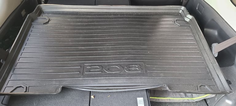 image for Peugeot 208 OEM rubber boot liner