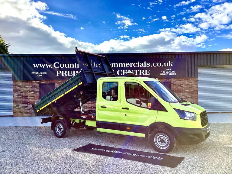 2019 Ford Transit 2.0TDCi 130BHP 350 TIPPER / CREW CAB / 7 SEATER / ONE OWNER  CHASSIS CAB Diesel...