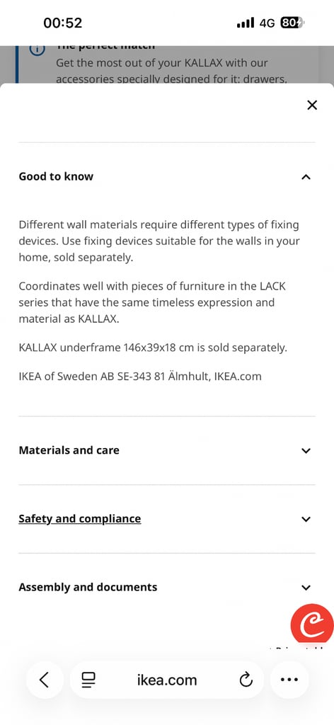 kallax 3x4 shelf from ikea 