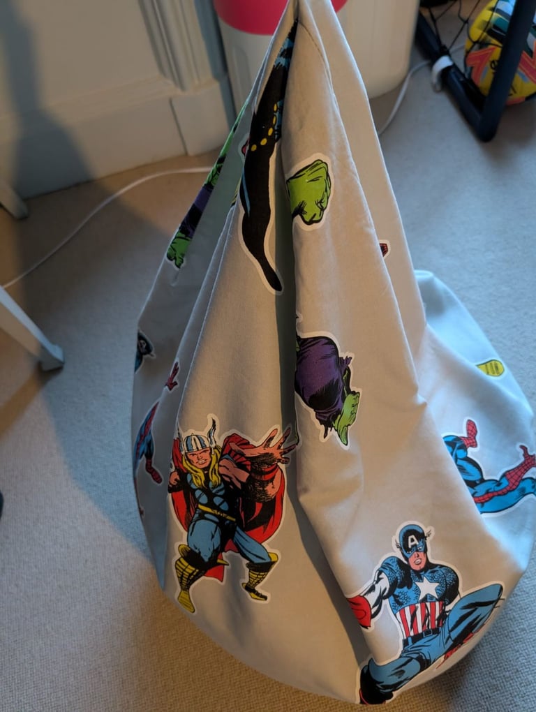 Avengers Marvel kids bean bag