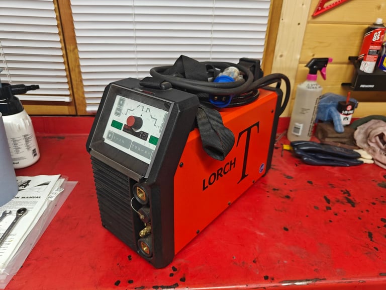 Lorch T220 AC/DC Tig welder 240v supply controlPro Panel gas cooled with loads of extras.