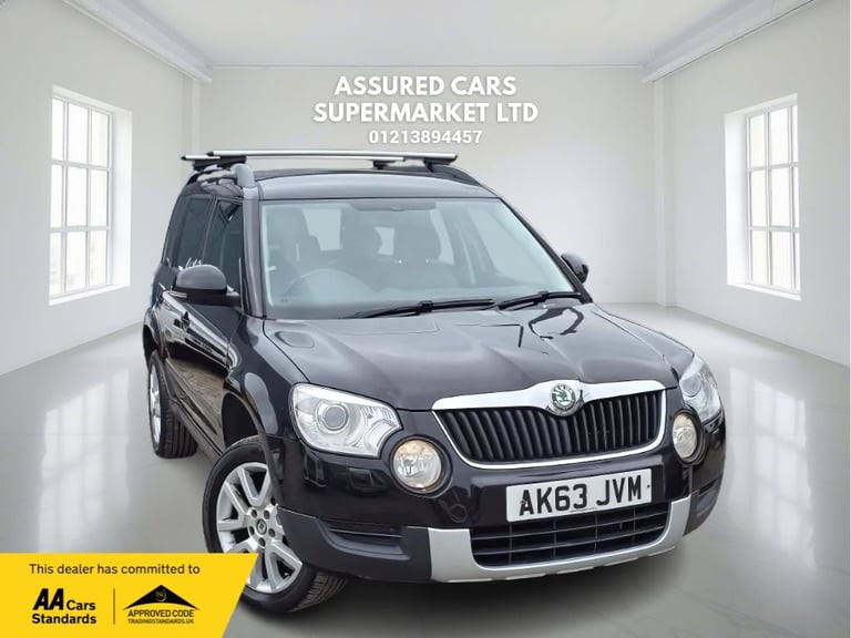 2013 63 SKODA YETI 2.0 TDI ELEGANCE SUV 5DR DIESEL MANUAL EURO 5 (110 PS) DIESEL