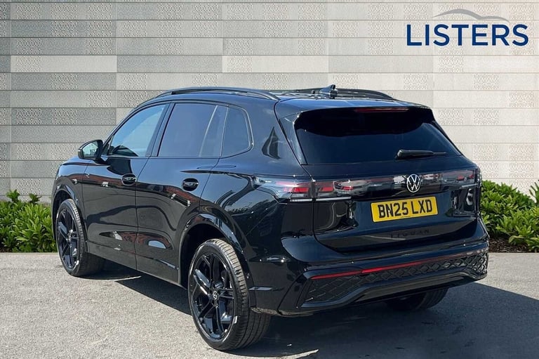 2025 Volkswagen Tiguan 2.0 TSI 204 4Motion Black Edition 5dr DSG SUV Petrol Automatic