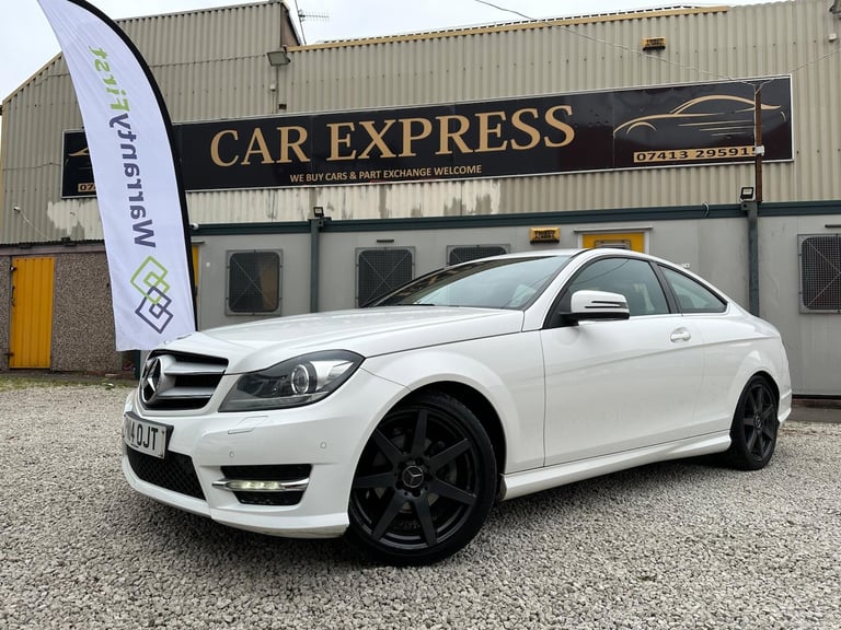 2014 Mercedes-Benz C Class 1.6 C180 AMG Sport Edition G-Tronic+ Euro 6 (s/s) 2dr COUPE Petrol Aut...