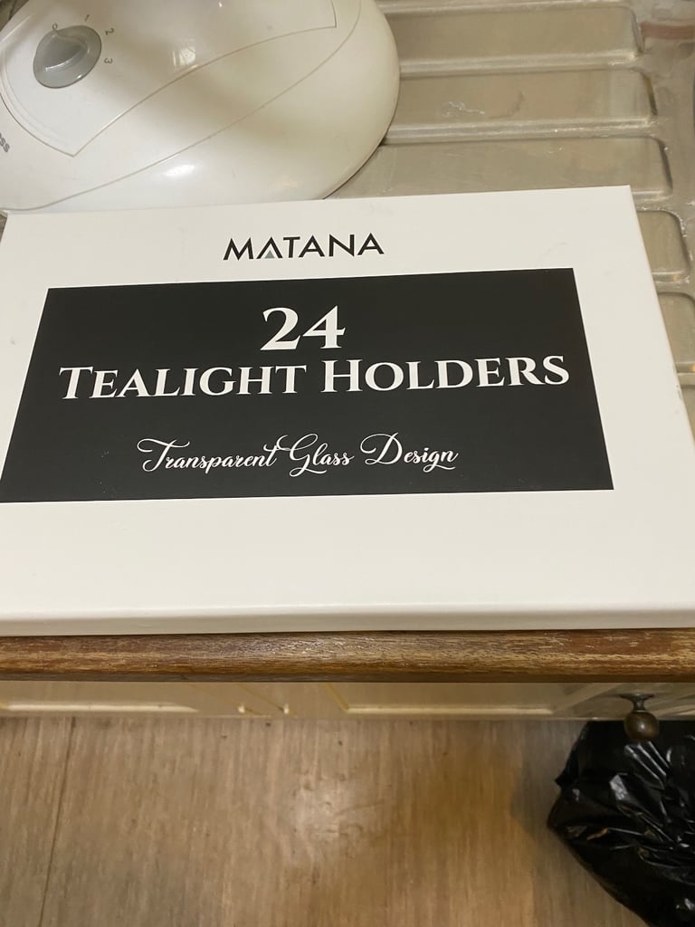 image for 24 tea light holders 
