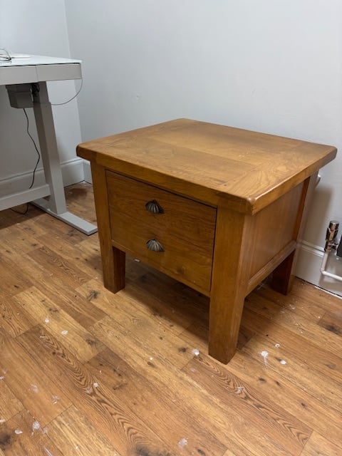 image for Solid Oak Chest/Table