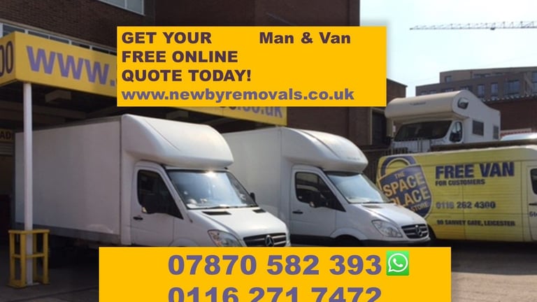 📞Man and Van, House Removals, Office Moves♻️ Waste/Rubbish/Garden Disposals Tip Run 