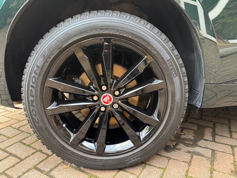A rare British Racing Green 2018 Jaguar F-Pace D240 R-Sport with 12 months' MOT