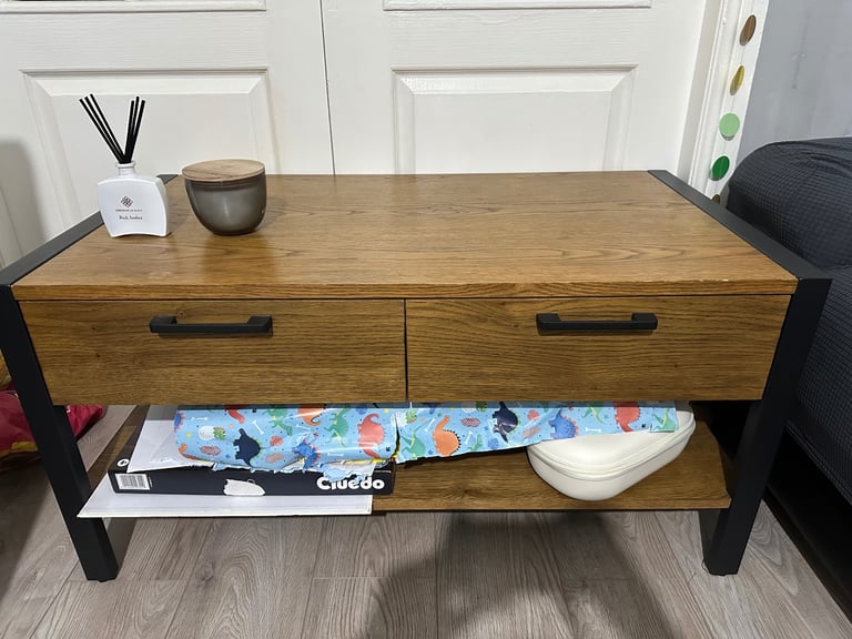 image for M&S solid oak coffee table RRP £300