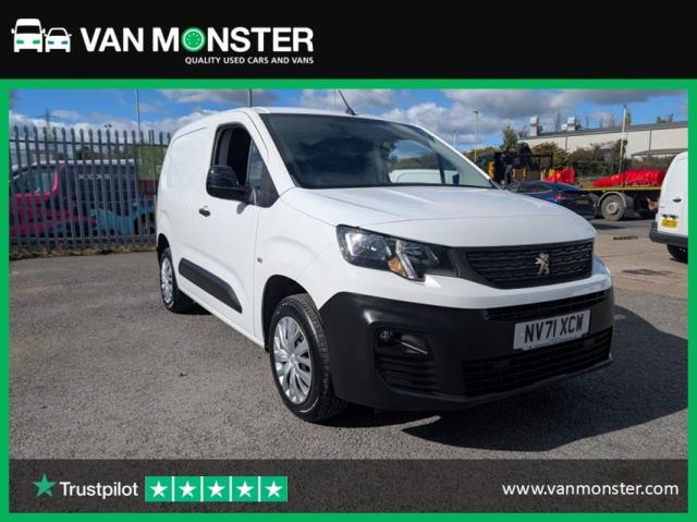 2022 Peugeot Partner 1000 1.5 BlueHDi 100 Professional Prem Van [6 Spd] PANEL VAN DIESEL Manual