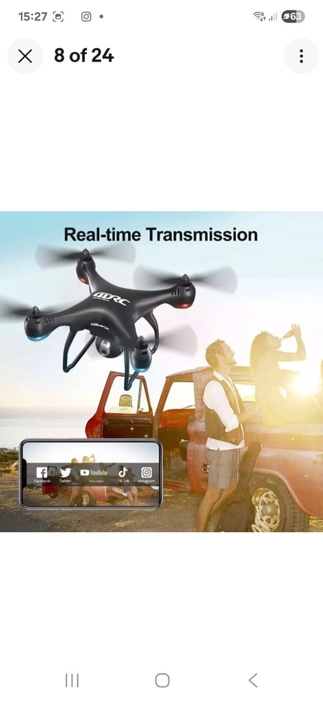 4DRC F1 GPS FPV Drone with 4K Camera for Adults and Beginners.Rrp £119.