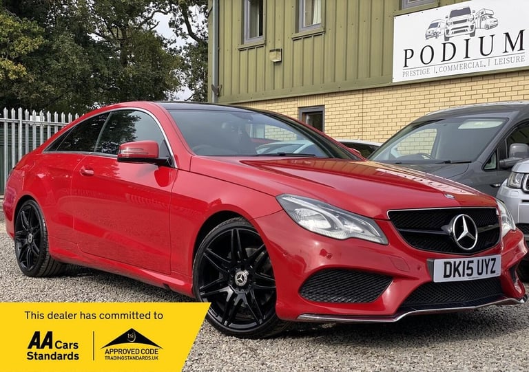 image for 2015 Mercedes-Benz E Class 2.1 E220d BlueTEC AMG Line G-Tronic+ Euro 6 (s/s) 2dr Coupe Diesel Aut...