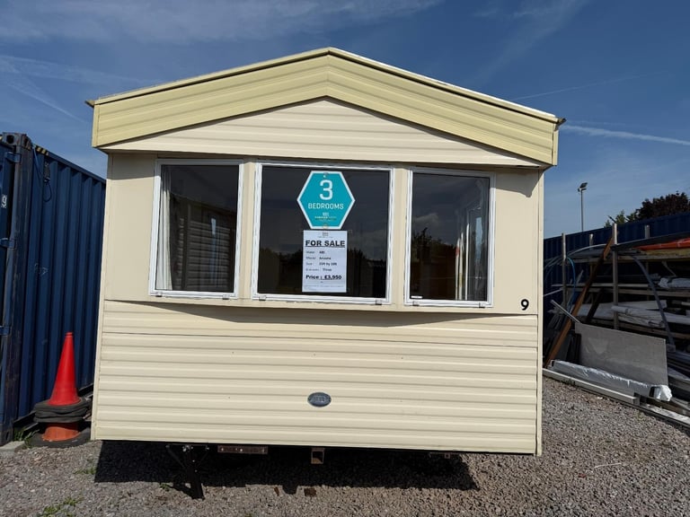 10ft wide 3 Bed Static Caravan - Offsite Sale for Own Land, Self Build, Farms