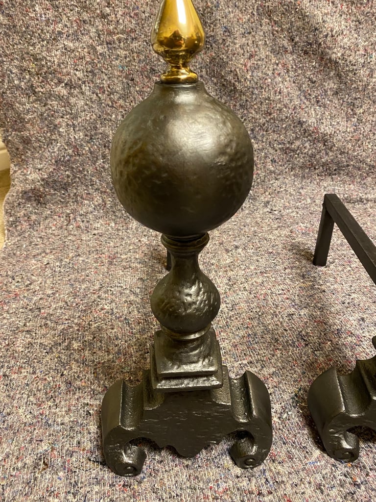 Vintage Andirons / fire dogs