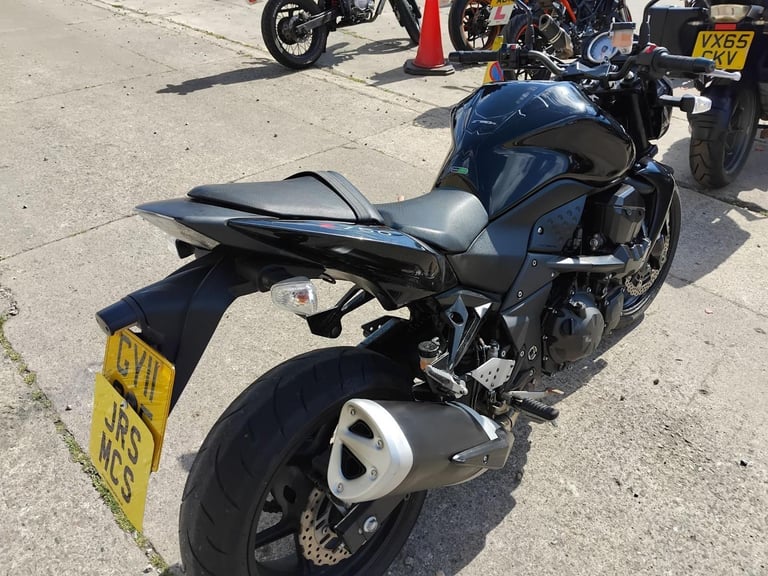 2011 11 KAWASAKI ZR 750 LAF ZR750 Z750 BLACK NAKED Z750R 2k MILES YES 2k 