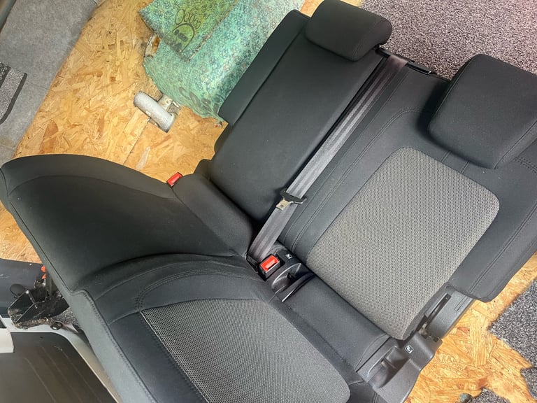 Double rear seat bench for Ford Transit Connect 2021.  