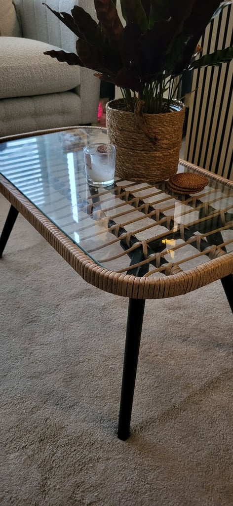 Rattan Coffee Table 