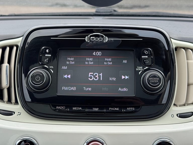 2018 Fiat 500 1.2 Lounge 3dr Dualogic HATCHBACK PETROL Automatic