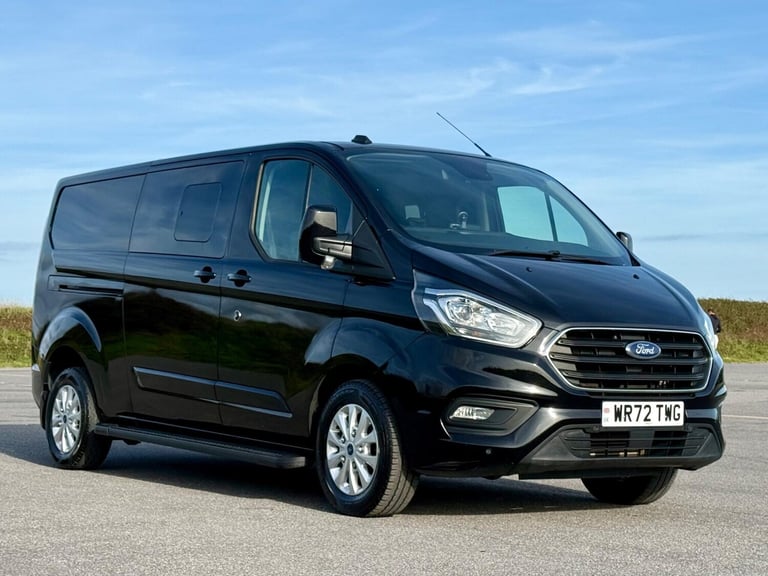 image for 2022 Ford Transit Custom 2.0 320 EcoBlue Limited Crew Van Auto L2 H1 Euro 6 5dr PANEL VAN Diesel ...